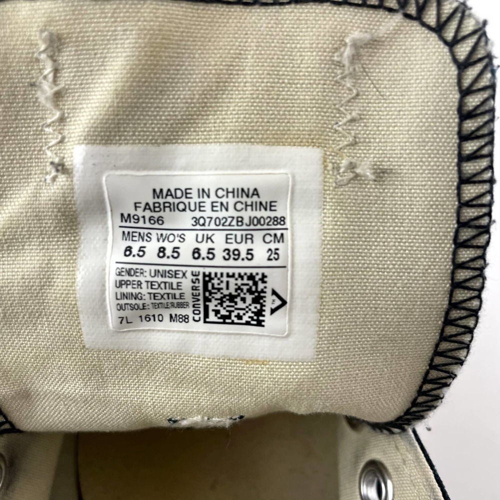 Iconic low top Converse Chuck Taylor All Star Black & white Sneakers - Picture 10 of 11